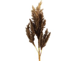 Decoratie takken - kunststof -  Astilbe - Bruin - 81cm