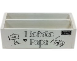 Decoratie - Verzamelkistje - Postbak - Liefste papa