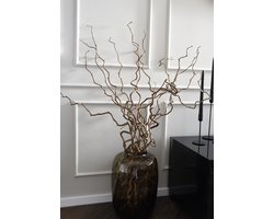 Decoratie Woonkamer - woondecoratie - voorjaar decoratie - wilgentakken - 5 stuks kronkeltakken - droogbloemen