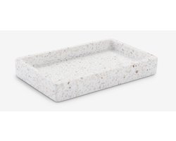 Decoratief Dienblad – Terrazzo Effect – 11x18 cm – Luxe Accessoire voor Woonkamer, Badkamer of Keuken