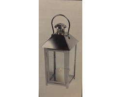 Decoratief - Metaal - Lantaarn - 30x15cm - Binnen en buiten
