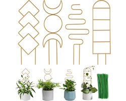 Decoratief Metalen Latwerk voor Klimplanten in Huis en Tuin