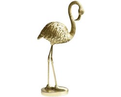 Decoratief object Flamingo - Goud - H30 cm