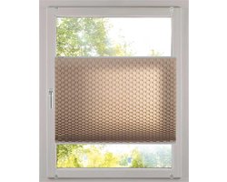 Decoratief plissé met 3D-effect - Eenvoudige montage - 1 stuk