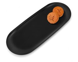 Decoratief zwart dienblad - multifunctioneel - 1 stuk - 30cm