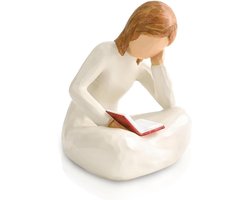 Decoratieve Boekenkast met Hars Figuren voor Boekenliefhebbers, Leescadeaus en Kantoordecoratie voor Studenten en Leraren
