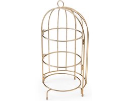 Decoratieve Etagère in Vogelkooistijl voor Gebak en Hapjes