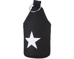 Decoratieve extra hoge deurstopper met handvat voor vloer - sterrenstof - zak - buffer stof.