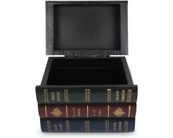 Decoratieve Faux Boekdozen voor Opberging, Sieraden en Kantooraccessoires - Unieke Boekenkast Decoratie