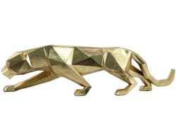 Decoratieve figuren DKD Home Decor Luipaard Hars (35,5 x 8 x 10 cm)
