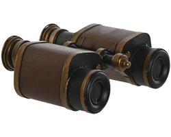 Decoratieve figuren Home ESPRIT Bruin Brons Verrekijker Vintage 17,5 x 16 x 7 cm