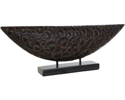 Decoratieve figuren Home ESPRIT Bruin Zwart Koloniaal 66 x 8 x 23 cm