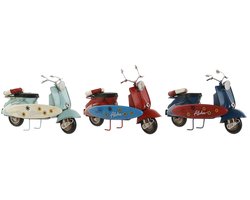 Decoratieve figuren Home ESPRIT Motorfiets 26,5 x 11 x 17 cm (3 Stuks)