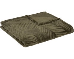 Decoratieve flanellen sprei ZOA, 125 x 150 cm