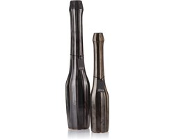 Decoratieve Flessen Vazen XXL, 2-delig - Elegante Flesvormige Vazen - Stijlvolle Interieurelement