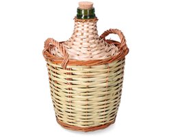 Decoratieve Karaf EDM Riet vlechtwerk