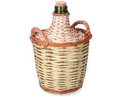 Decoratieve Karaf EDM Riet vlechtwerk