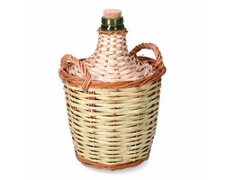 Decoratieve Karaf EDM Riet vlechtwerk