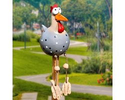 Decoratieve Kleurige Kippetjes voor Tuin en Balkon