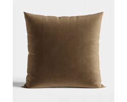 Decoratieve Kussenhoes 40x40 cm Bruin Fluweel