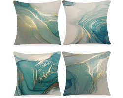 Decoratieve kussenhoes - Boho stijl - 1 stuk - Natuurlijk materiaal