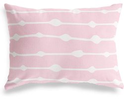 Decoratieve Kussenhoes - Kussenhoes Bank - Interieur Opfrissen - Met Rits - 45x60 cm - Multicolor