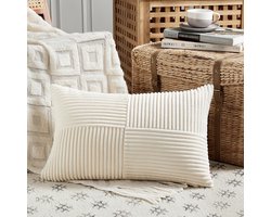 Decoratieve kussenhoes - veelzijdig en onderhoudsvriendelijk - 1 stuk - 50 x 70 cm - 100% polyester