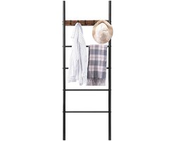Decoratieve ladder Jean H 177 cm bruin zwart