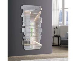 Decoratieve Muur Spiegel - Grote Art Wall Mirror Grecian Venetiaanse Spiegel voor Woonkamer en Entree