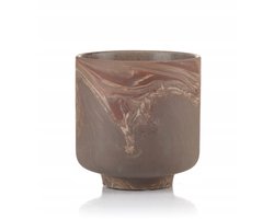 Decoratieve Plantenbak JORGE - Beton - 13.5x13.5x14 cm