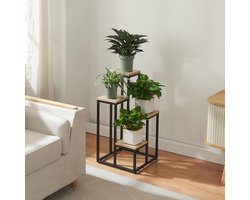 Decoratieve Plantenstandaard met 4 Niveaus voor Binnen
