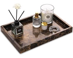 Decoratieve Rechthoekige Lade van Natuurlijk Marmer voor Badkamer of Kast