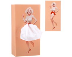 Decoratieve Retro Tissuehouder met Elegante Rok voor Woonkamer en Slaapkamer, Stijlvol en Functioneel