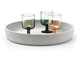 Decoratieve schaal van beton – 40x40x7 cm