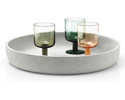 Decoratieve schaal van beton – 40x40x7 cm