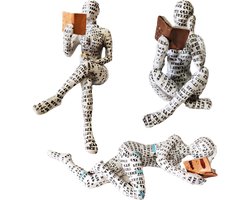 Decoratieve Sculpturen en Figuren voor de Woonkamer | Abstracte Beelden en Moderne Ornamenten voor Thuisdecoratie