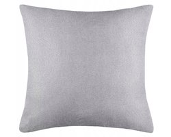 Decoratieve Sierkussen 50x50 cm Zilver - Stijlvolle Woonkamer Accessoire