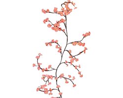 Decoratieve Takverlichting - Wanddecoratie Licht - Sfeerverlichting Creëren - Acht Verlichtingsmodi - 18 Meter - Zachtroze