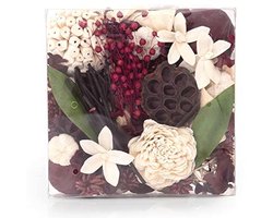 Decoratieve Vaas en Kom met Geurige Potpourri voor Woondecoratie