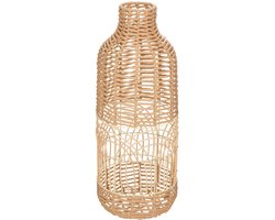 Decoratieve vaas van rotan geweven LOUR, 55 cm