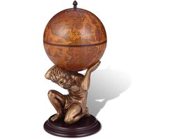 Decoratieve Wereldbol Bar Kast voor Drankjes en Glazen