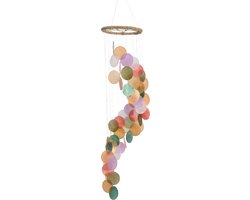 Decoris Hanger schelp L14.5-W14.5-H62cm