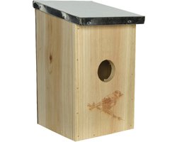 Decoris Vogelhuisje - 12x 14 x 21 cm