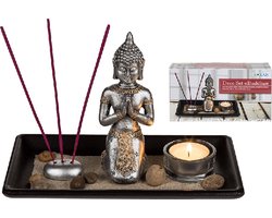 Decoset Boedhha - Set met kaars & wierook
