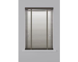 Decosol Horizontale jaloezie hout 50mm taupe 160 x 180cm