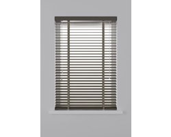 Decosol Horizontale jaloezie hout 50mm taupe 80 x 130cm