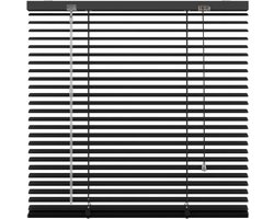 Decosol jaloezie - 25mm aluminium - 100x180 cm - mat zwart