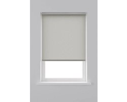 Decosol Rolgordijn Lichtdoorlatend - Linnenlook Licht Grijs (5805) - 120 x 190 cm