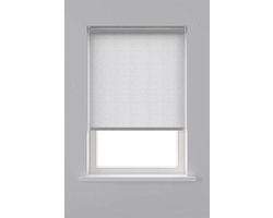 Decosol Rolgordijn Lichtdoorlatend - Transparant Wit (1233) - 120 x 190 cm