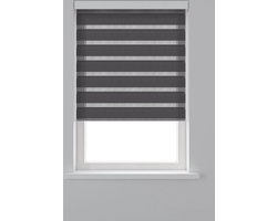 Decosol Roljaloezie Regulier Lichtdoorlatend - Antraciet - Maat: 90 x 250 cm